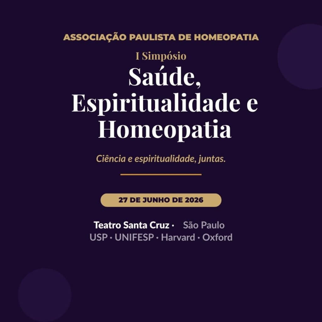 APH realiza I Simpósio “Saúde, Espiritualidade e Homeopatia” em São Paulo