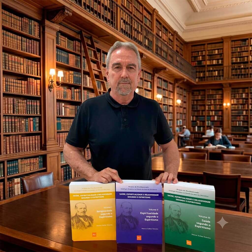Edição impressa da coleção “Saúde, Espiritualidade e Religiosidade segundo o Espiritismo”
