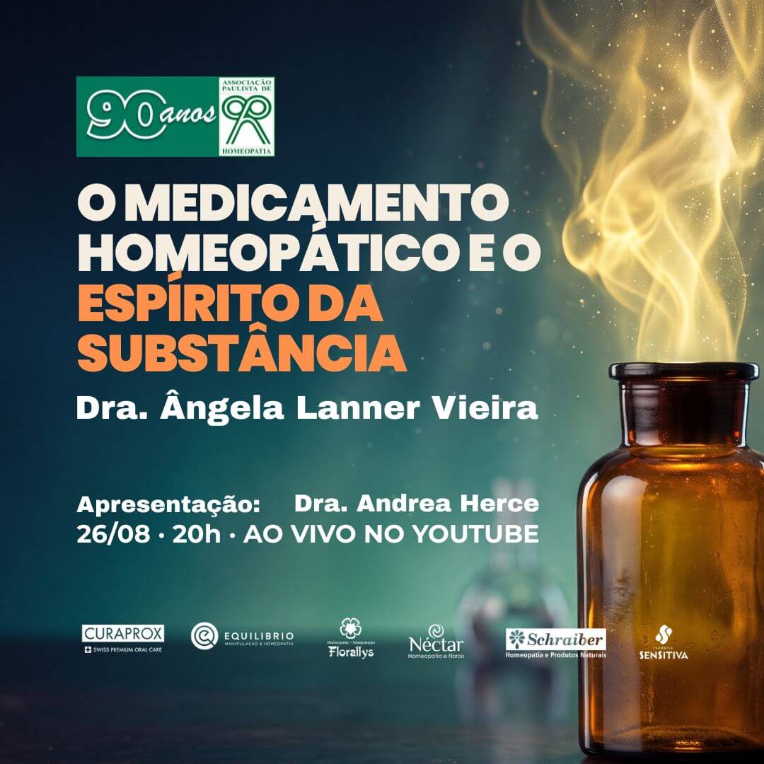 medicamento homeopático - live Youtube